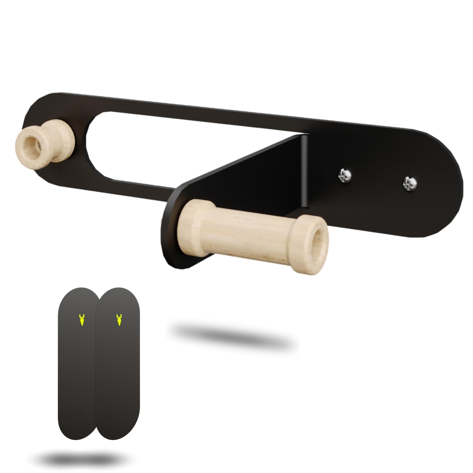 ZAMURANO. Bicycle wall mount, vertical bike stand, bicycle hanger and helmet black for road, mtb, electric bikes (1)