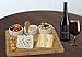 Bamboo Cheese Board And meat Serving Platter - With 3 Removable Ceramic Bowls Server Set. For Salads And Appetizers. Perfect Gift Idea Life Time Warranty, By House Ur Home