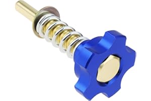 eMagTech Motorcycle Carburetor Air Fuel Mixture Idle Speed Adjuster Screw Blue Compatible with Keihin PWK