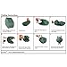 ALEKO BSP79GR Pop-Up Weather Resistant Bike Storage Tent, Green