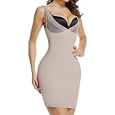 JOYSHAPER Full Slips for Women Under Dresses Tummy Control Body Shaper Shapewear Slip