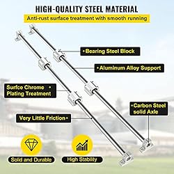 VEVOR Linear Rail Slide SFC20-1000mm 2 PCS 39.4