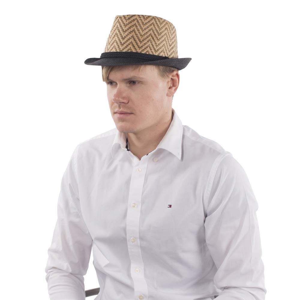 Dress Up America Fedora Hat Brown - One Size 786138800063