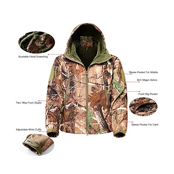 windproof hunting fleece