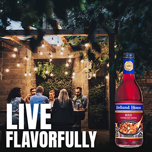Holland House Red Cooking Wine, Ideal for Cooking, Roasting and