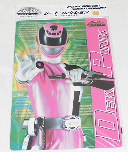 Amazon 特捜戦隊デカレンジャー シートコレクション リバーシブル下敷き デカピンク 胡堂小梅 単品 戦隊シリーズ 菊地美香 セイカ 下敷き 文房具 オフィス用品