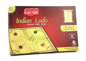 Kidz Valle Indian Ludo, Pachisi, Pagadeyaata, Barakatta, Ancient India Series, Indian Traditional Board Game