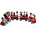 FEITONG New 4 Pieces Kids Baby Wood Christmas Train Decoration Xmas Decor Gift
