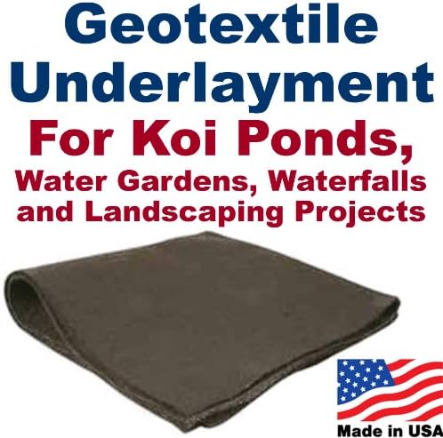 10' x 30' Geotextile Underlayment & Landscape Fabric
