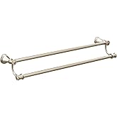 Moen YB6418NL Belfield 24-Inch Bathroom Double Towel Bar, Polished Nickel