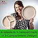 Avant Grub Pro-Grade Biodegradable 10 Inch Plates. Bulk 200 Pk Great for Lunch, Dinner Parties and Potlucks. Disposable Compostable Wheatstraw Paper Alternative. Sturdy, Soakproof and Microwave Safe.