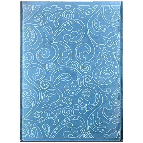 Kwan Crafts Leaves Plastic Embossing Folders for Card Making Scrapbooking and Other Paper Crafts,12.3x17.5cm