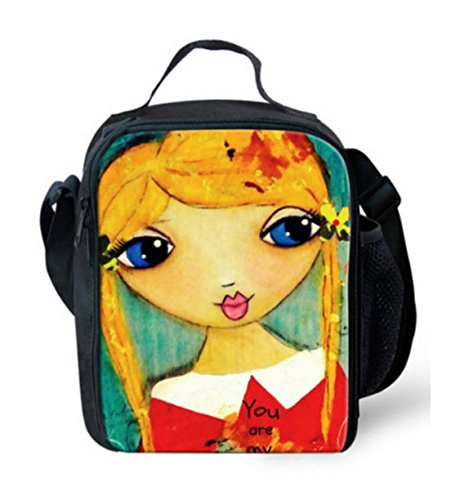 girls insulated lunch bolsa