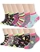 6 Pack Womens Winter Warm Socks Soft Casual Thick Wool Crew Socks (1006colorful Women Socks-12 Pairs)