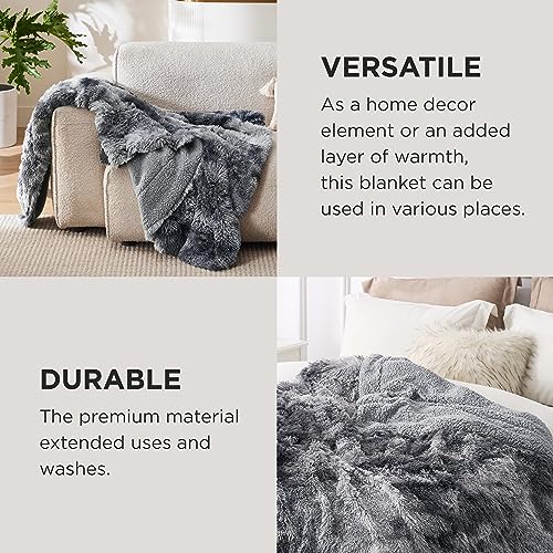 Bedsure Fluffy Plush Cozy Twin Blanket for Bed Soft, Fuzzy, Shaggy