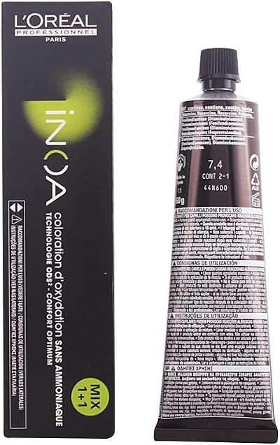 Loreal INOA 7.4 60GRM V511 Permanent Hair Colour Oil Delivery System