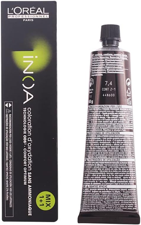 Loreal INOA 7.4 60GRM V511 Permanent Hair Colour Oil Delivery System