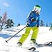 Enkeeo Carbon Fiber Cross Country Ski Poles 48