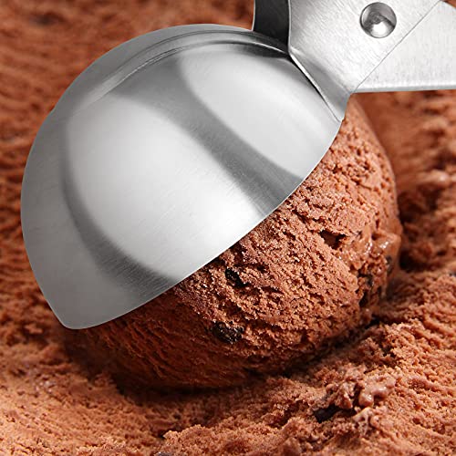 HMBGSFD, Large Ice Cream Scoop, Premium Stainless Steel Ice Cream