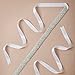 Remedios Embellished Satin Sash Bridal Wedding Belt for Women,White