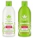 Nature's Gate All Natural Organic Pomegranate Sunflower Defense Shampoo and Conditioner Bundle with Anti-dandruff Flaky Scalp Treatment, 18 Fl. Oz. Each