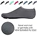 SENFI Unisex Water Skin Shoes Barefoot Aqua Socks For Pool Water Aerobics Exercise,TFF-01grey-M
