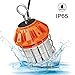 125W Led Temporary Work Light, 17500Lumen LED High Bay Light(1000W Equiv) 5000K Outdoor Construction Lights with Stainless Steel Guard & Hook, LED Portable Hanging Lighting for Indoor Outdoor Jobsite