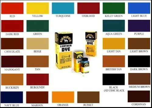 Fiebing Leather Dyes 4 0z Aqua Green dye for crafts gourds
