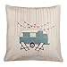 Onker Cotton Linen Square Decorative Throw Pillow Case Cushion Cover 18