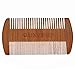 GAINWELL Sandalwood anti-static handmade comb,Pocket comb,Beard comb