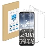 2-Pack LeKu [Case Friendly] Galaxy S8 Screen Protector,Full Coverage,Fit for Ottherbox/Spigen/Supcase/Caseology Samasung Galaxy S8 Case - Crystal Clear
