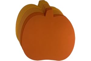 AONEFUN Pumpkin Cutouts - 9" Foam Pumpkins 24 Pcs Fall Crafts Halloween Cutouts Halloween Crafts for Kids Fall Bulletin Board Decorations Fall Classroom Decorations Autumn Decor Pumpkin Decorations Fall Decor