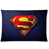 DC Comic Superman Custom Rectangle Pillowcase Covers Standard Size 20