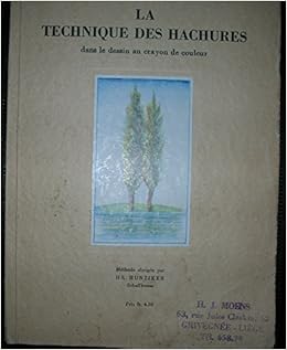 Amazonfr La Technique Des Hachures Dans Le Dessin Au