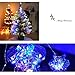 100 LED Copper Wire Starry String Lights with 8 Modes Remote Control 3AA Battery Operated, 33 Feet (Colorful)