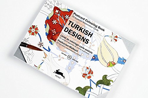 Turkish : POSTCARD COLOURING  BOOK
