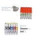 Aomya 5 Pack PGI-250 CLI-251 Refillable Ink Cartridge Full Ink with Auto Reset Chip Replacement for Canon Pixma IP8720 iX6820 MG7520 MG5500 MX922 MX92