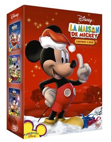 La Maison De Mickey - Coffret - À La Rescousse Du Père Noël + Contes & Surprises + Indices, Surprises Et Friandises - Pack