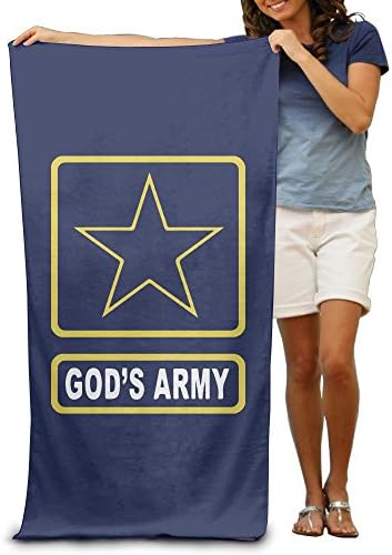 ShanxianP God's Army With Cross Soft Fast Drying Beach Towel Pool Towel 3050