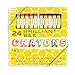 OOLY, Natural Beeswax Crayons, Set of 24 (133-50) primary
