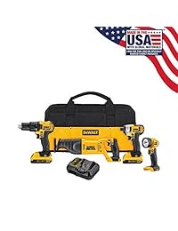 DEWALT DCK420D2 20V MAX iones de litio Kit de 4 herramientas