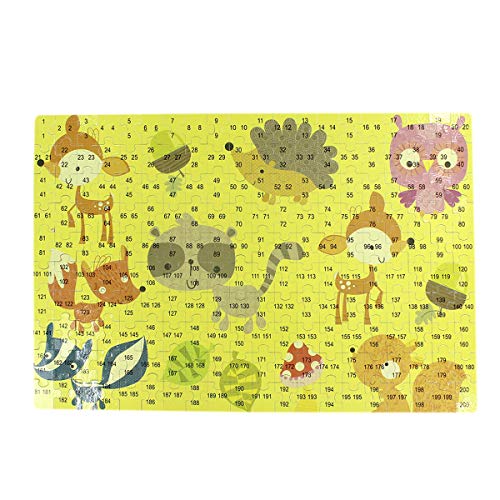 100/200 Pieces Kids Wooden Jigsaw Puzzle, Kids Educational Puzzles Toys to Develop Dexterity and Problem Solving, with a Storage Box - Thumbnail 6