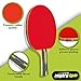MightySpin Storm - Ping Pong Paddle with More Spin on Loops | An Edge Over Opponent Table Tennis Racket | 7-Ply Blade, Soft Rubber Surface Bat | For Beginner to Advanced (Paddle)