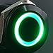 Ulincos® Momentary Push Button Switch U16F1 1NO1NC Black Metal Shell with Green LED Ring Suitable for 16mm 5/8