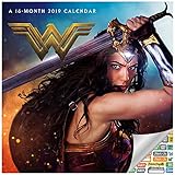 Wonder Woman Calendar 2019 Set - Deluxe 2019 Wonder Woman Wall Calendar with Over 100 Calendar Stickers (Wonder Woman Gifts, Office Supplies)