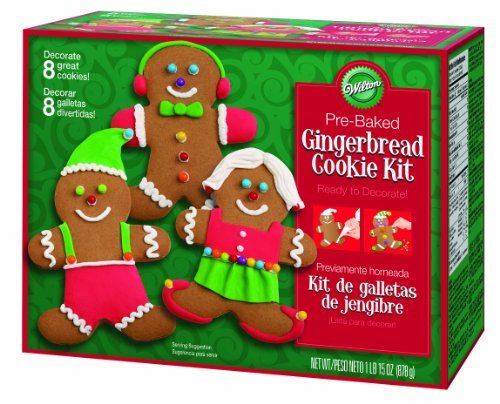 Wilton Holiday Gingerbread Cookie Kit 31 OZ