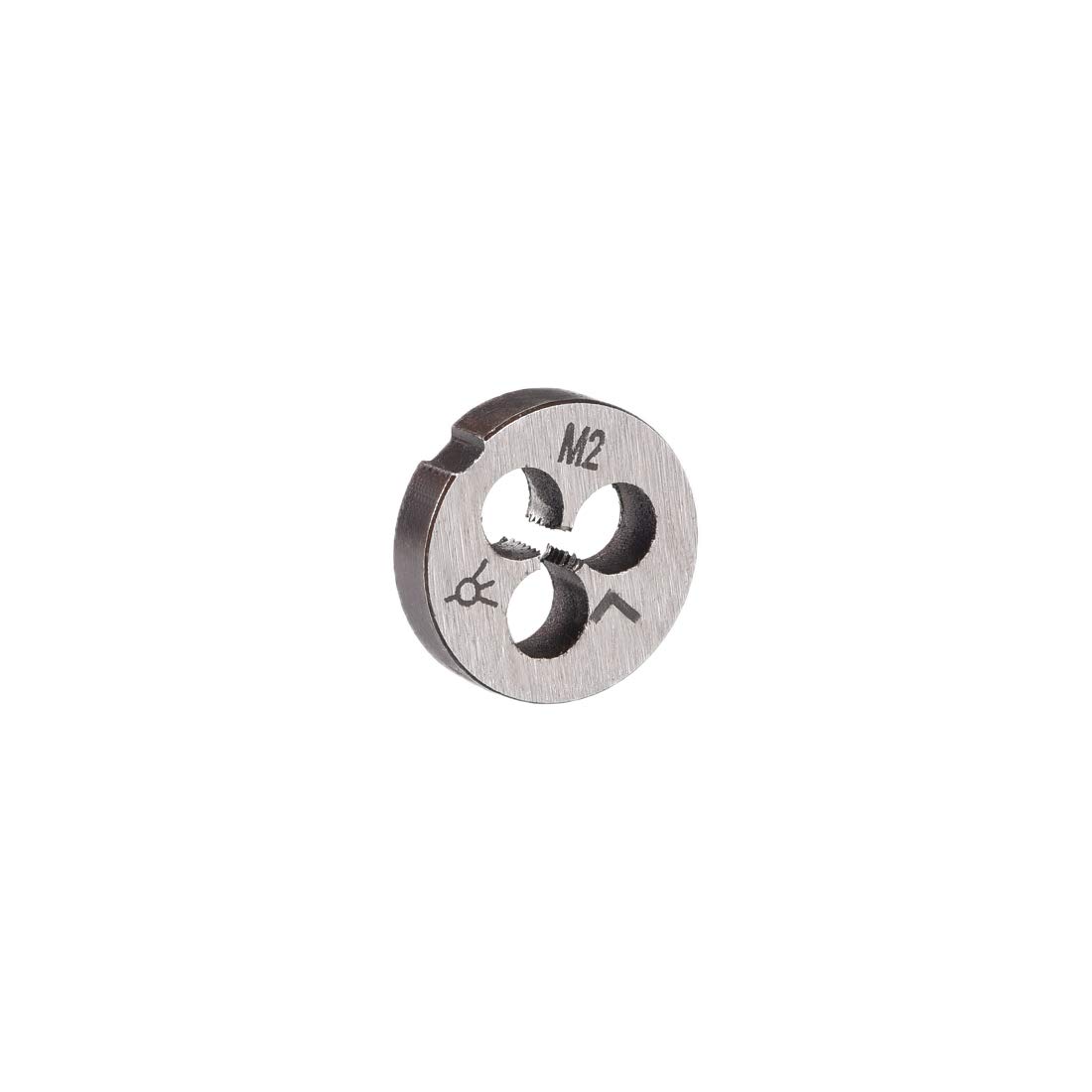 uxcell M2 x 0.4 Metric Round Die, Machine Thread Left Hand Threading Die, Alloy Steel