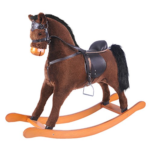Buy [25 Off Till 1.31]Labebe Large Rocking Horse Toy, Stuffed Animal
