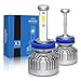 SiriusLED X3 Series Extremely Bright LED Chip 8000 Lumens Headlights Bulb Conversion Kit H11 H8 6000K Xenon White