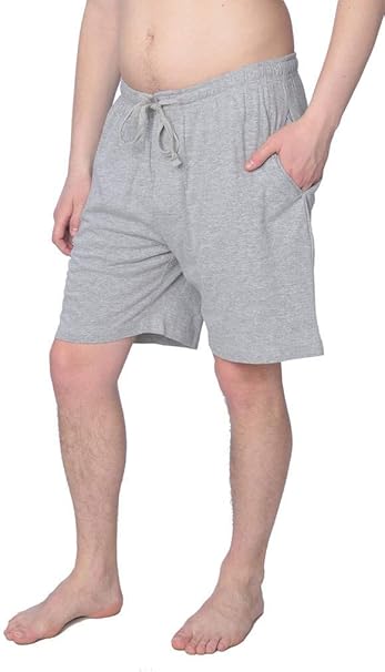 mens jersey knit shorts